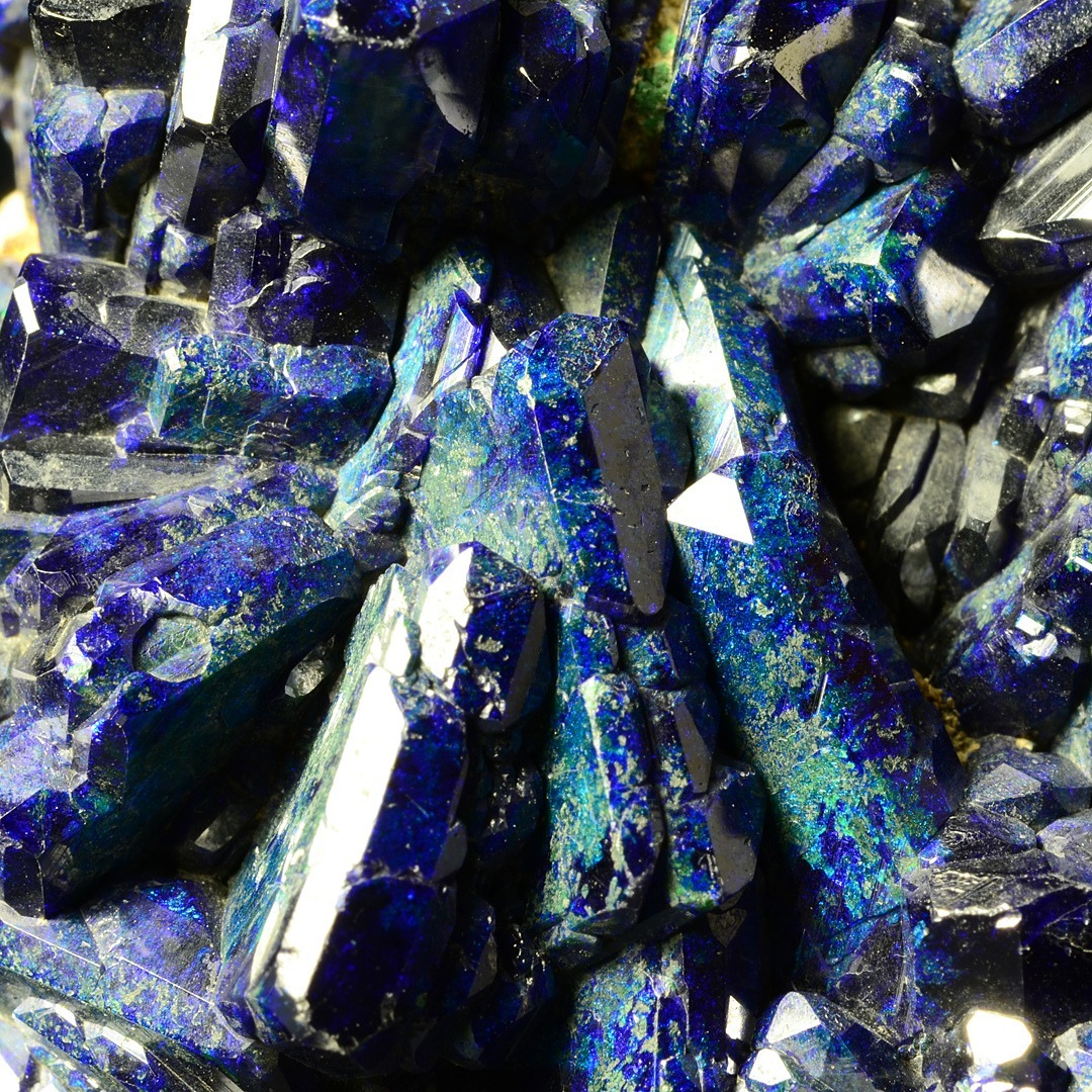 From the collection of Bath Royal Literary & Scientific Institution, Azurite, a mineral produced as copper deposits weather. For medieval painters it was a major source of blue colour although its intensity reduces over time. It was replaced by a synthetic colour, Prussian Blue, in the 18th century.
Follow the link in our bio to learn more about the objects in our collection.
 #MuseumCollection #macro #fineminerals #mineralspecimen #minerals #geologyrocks  #earthscience #minerals #brlsi #minerals #crystals #gemstones #geology #crystal #gems #crystalhealing #quartz  #mineralporn #gemstonel #crystalsho#rocks #crystalporn #geologyrocks #mineralcollector #gemsandminerals #mineralcollection #mineralspecimen #mineralogy #crystallove  #painters #azurite #blue