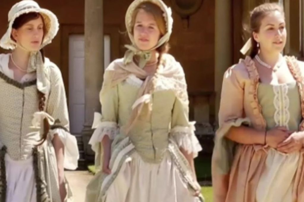 A still from a new film about Bluestocking, Hannah More.