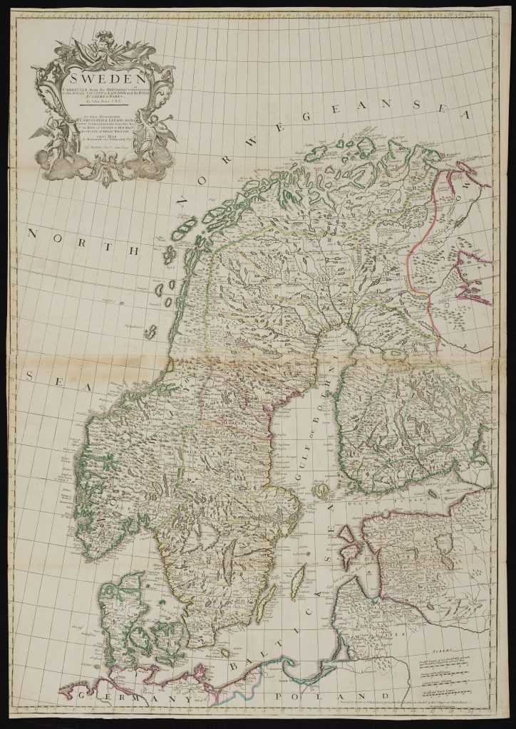 Sweden, John Senex F.R.S. c.1720