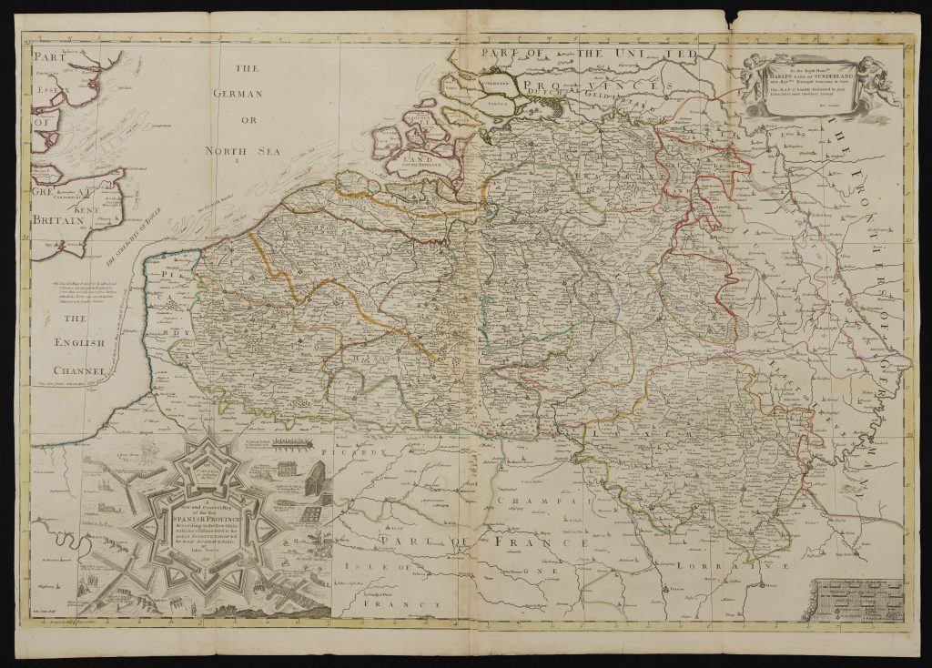 Ten Spanish Provinces, John Senex F.R.S. 1714