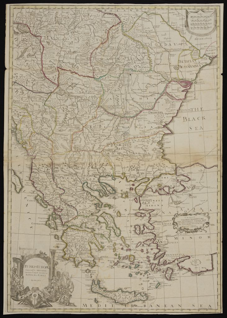 Turkey in Europe, John Senex F.R.S. c.1720