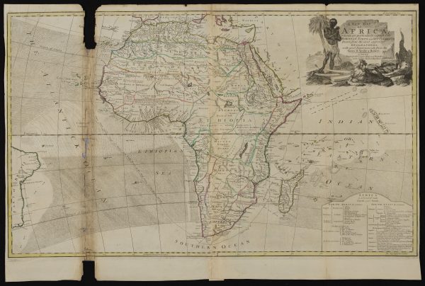 A New Map of Africa, Robert Sayer, c.1770