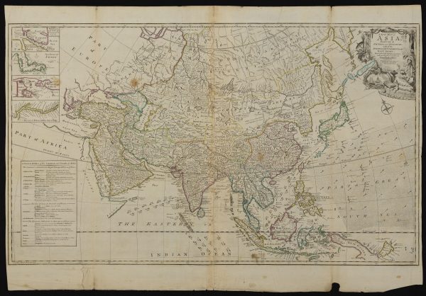 A New Map of Asia, Robert Sayer, c.1770