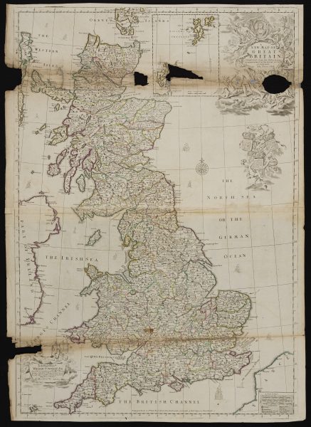A New Map of Great Britain, John Senex F.R.S. c.1720