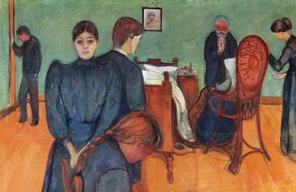 Death in the Sickroom Edvard Munch